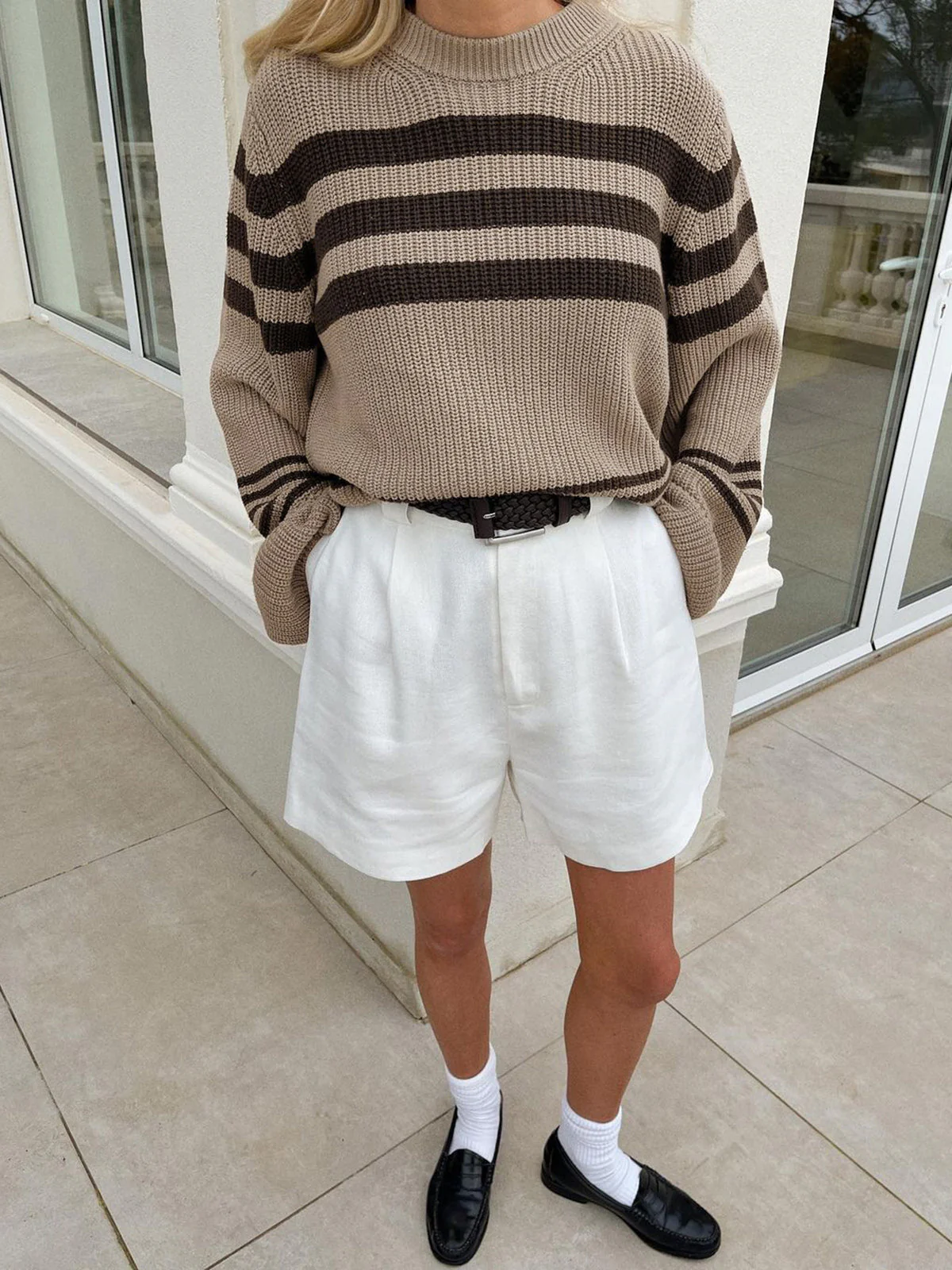 Stay Lifted Graceful Stripe Sweater - Image 9