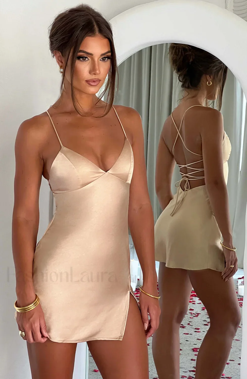 Avril Mini Graceful Dress - Image 4