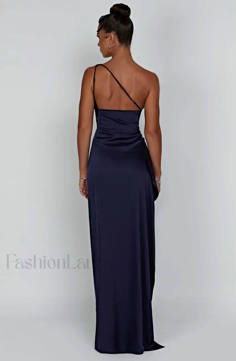Ariel Maxi Graceful Dress - Navy - Image 3