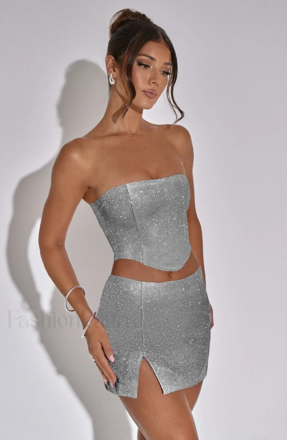 Aimee Top Graceful - Silver - Image 5