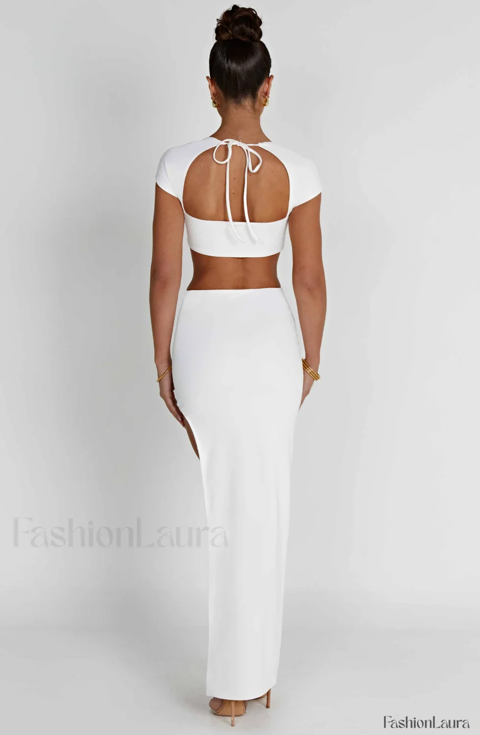 Adorn Maxi Graceful Skirt - Ivory - Image 42