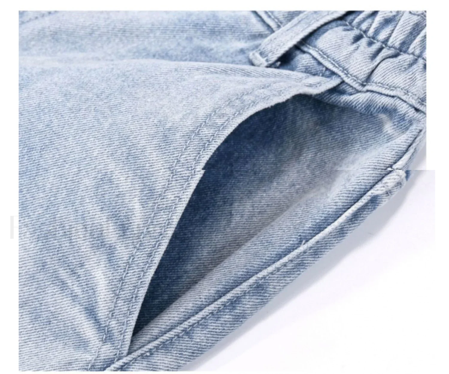 High Street Retro Trendy Loose And Wide Jeans - Image 16