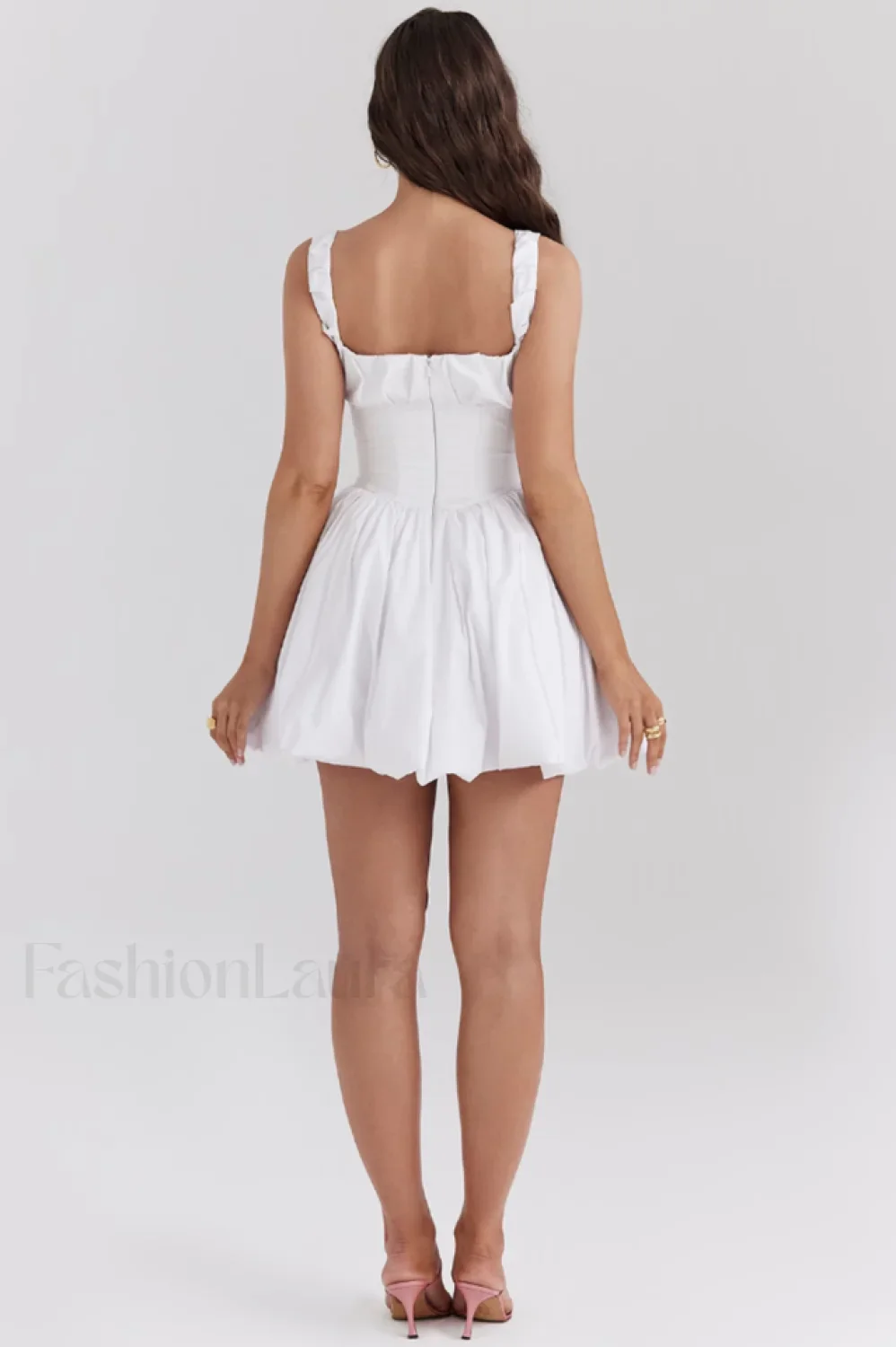 Le Puff Cotton Charming Tulle Mini Dress - Image 11