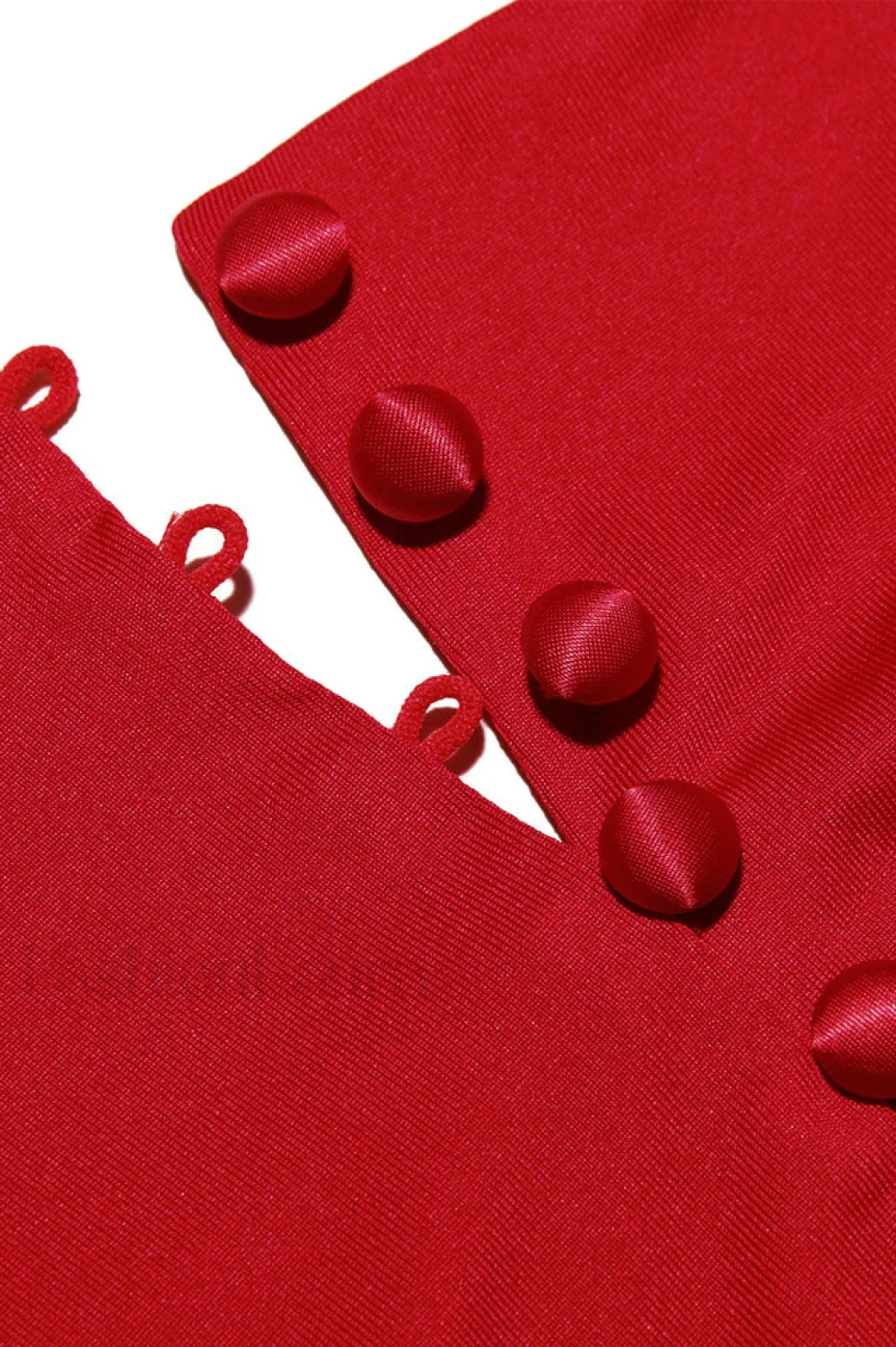 Lavele Red Stylish Bow Maxi Dress - Image 13