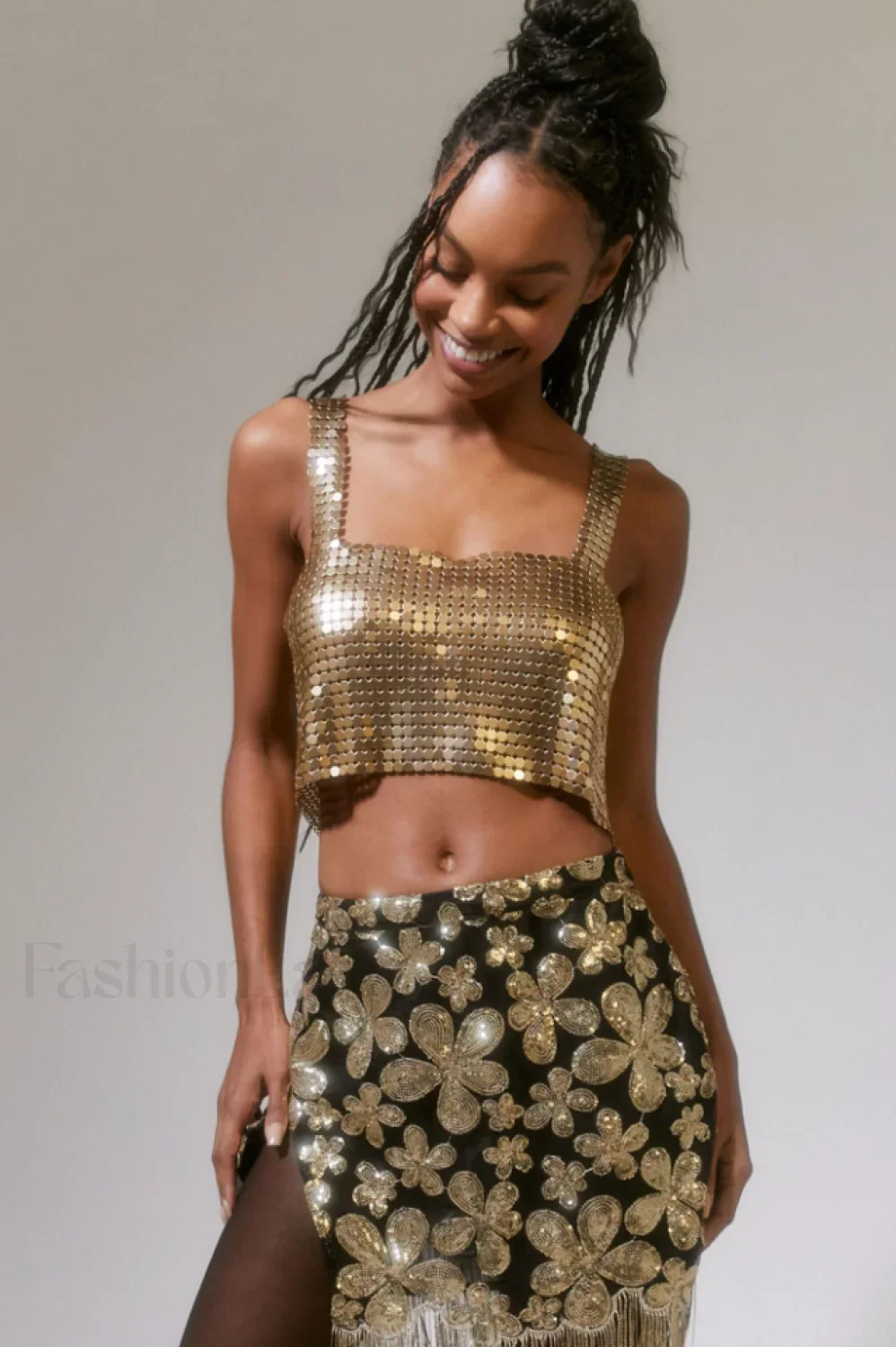 Harlow Metal Stylish Cropped Top - Image 16