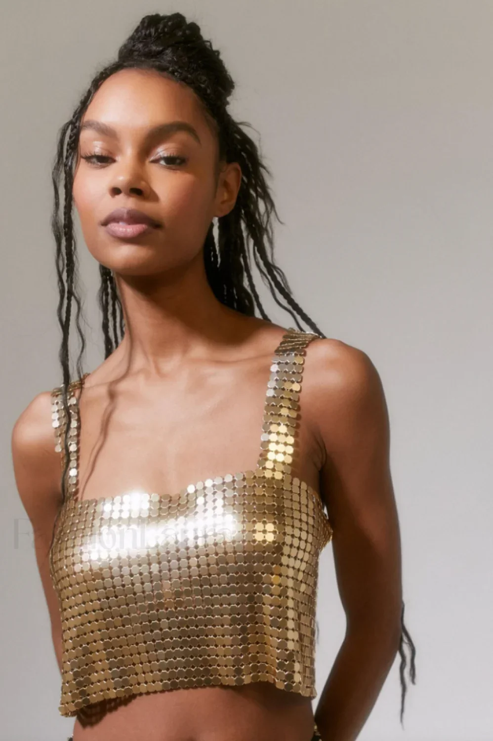 Harlow Metal Stylish Cropped Top - Image 9