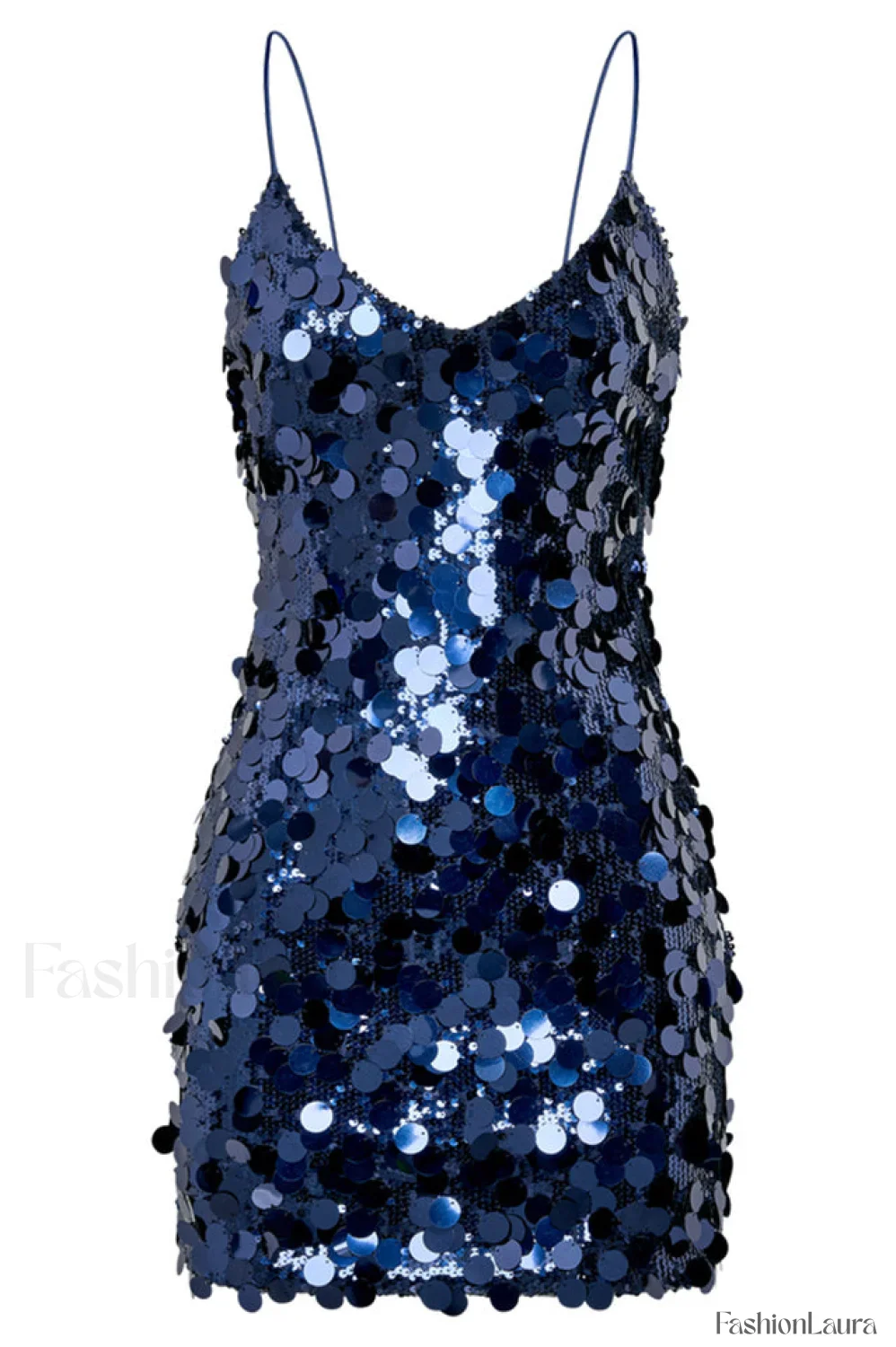 Giselle Disc Stylish Sequin Mini Dress - Image 17