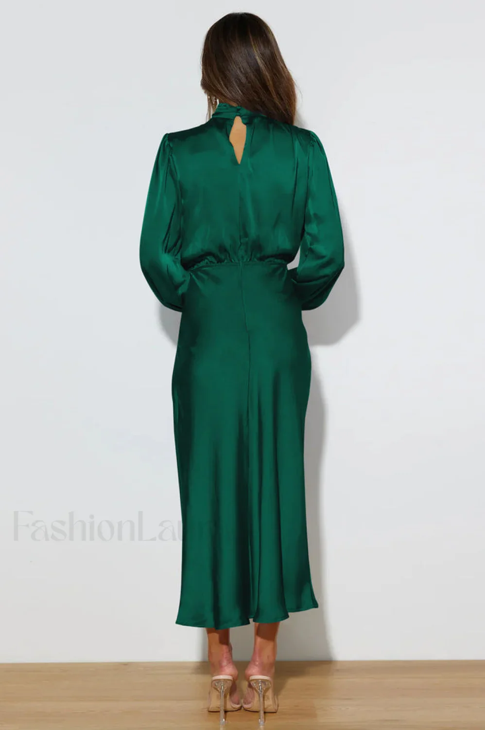 From The Source Charming High Neck Bridal Dress - Image 55
