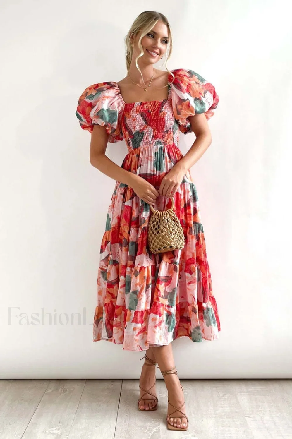Flossy Elegant Midi Dress - Image 42