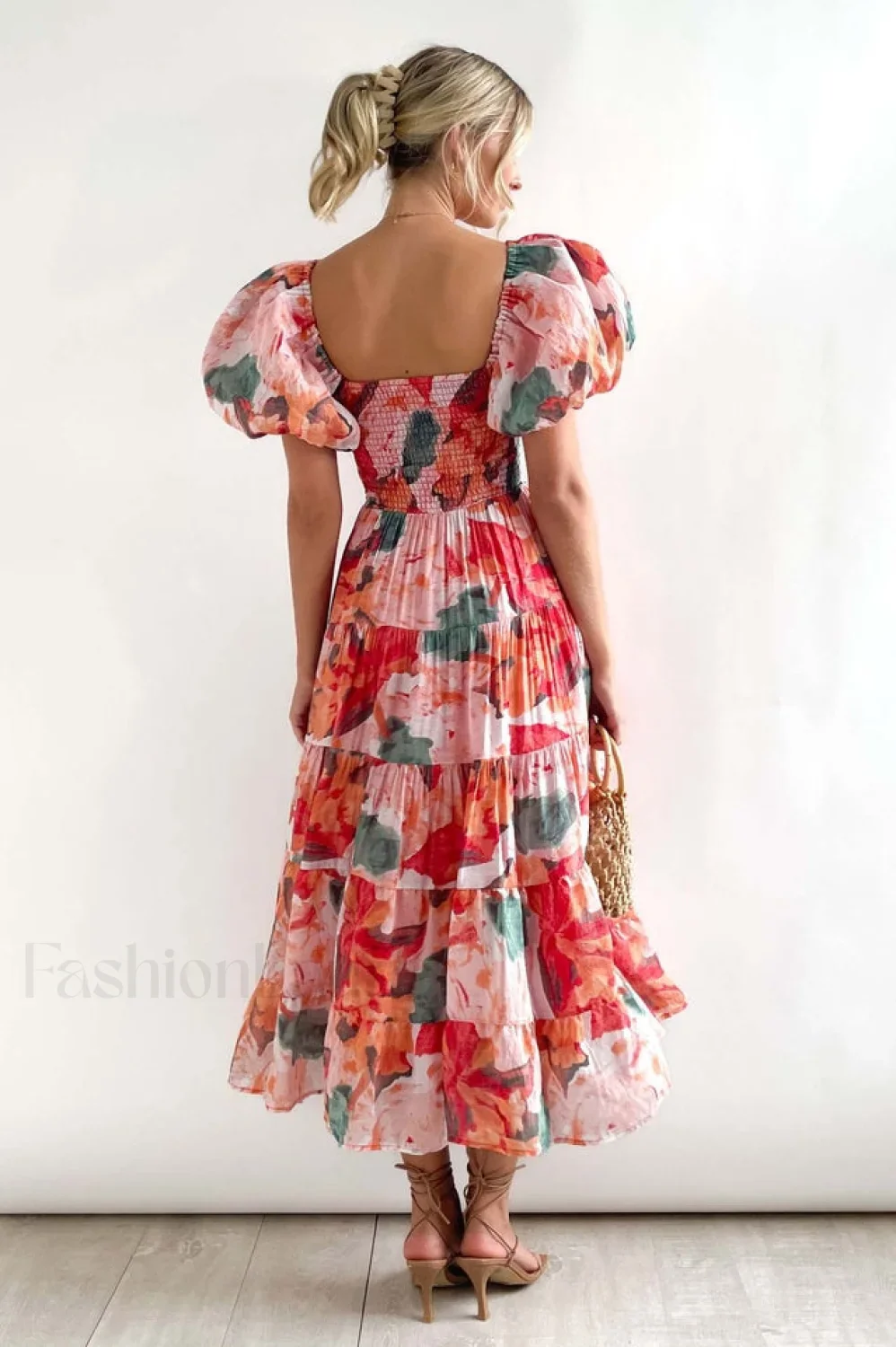 Flossy Elegant Midi Dress - Image 49