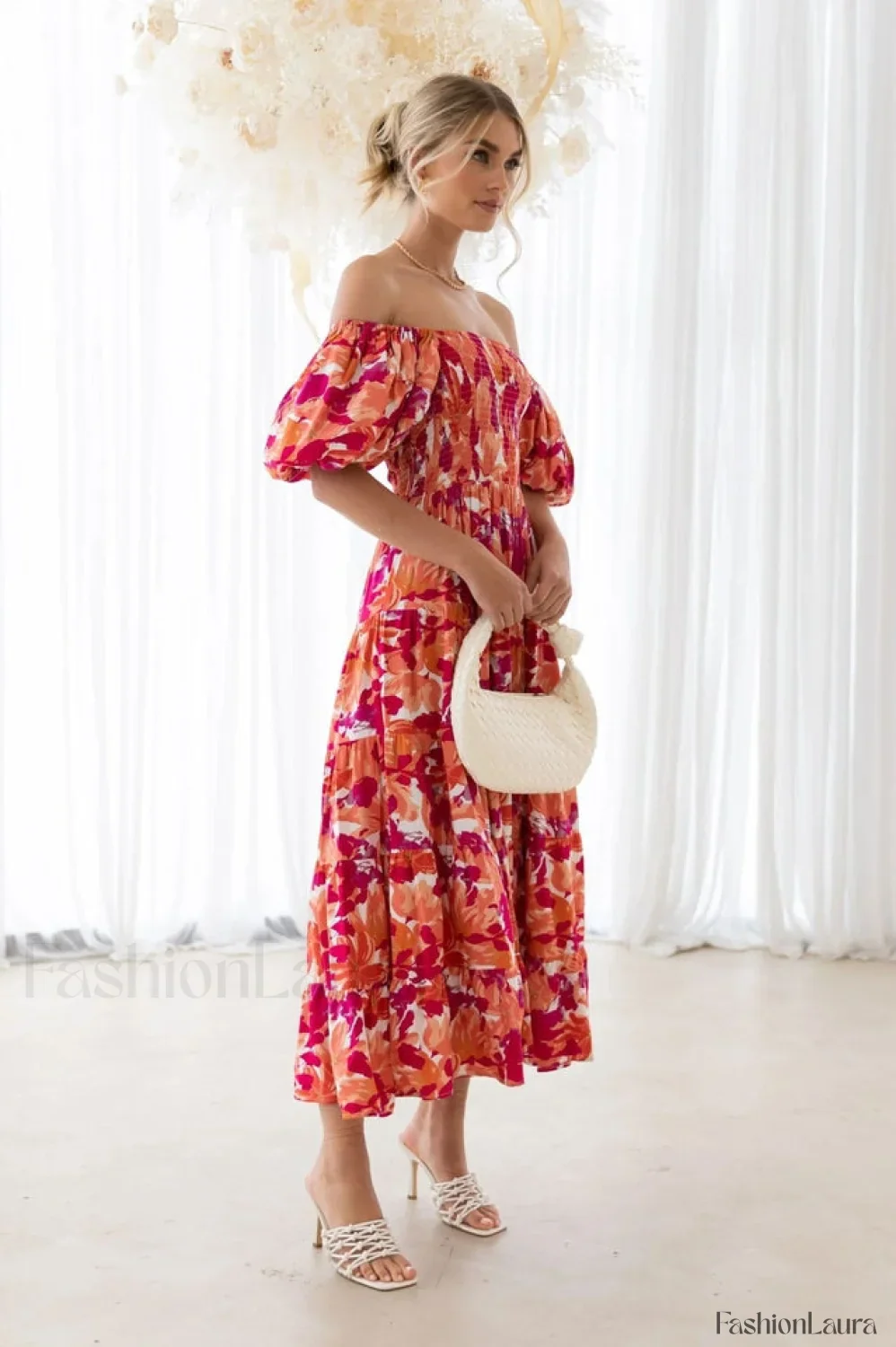 Flossy Elegant Midi Dress - Image 89
