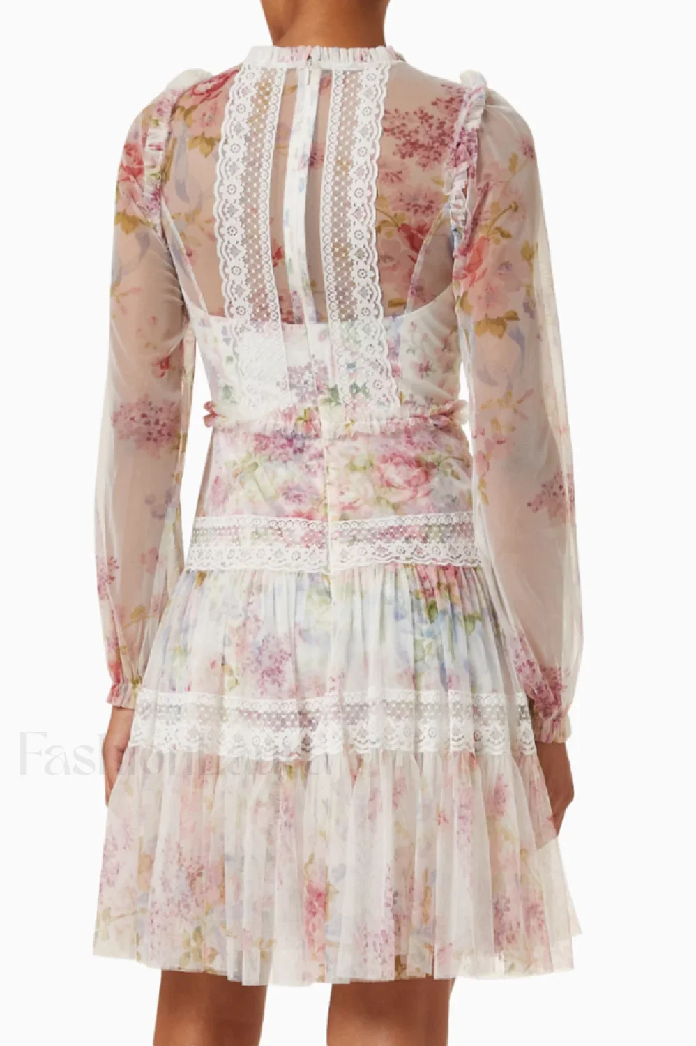 Floral Wonder Stylish Micro Mini Dress - Image 3