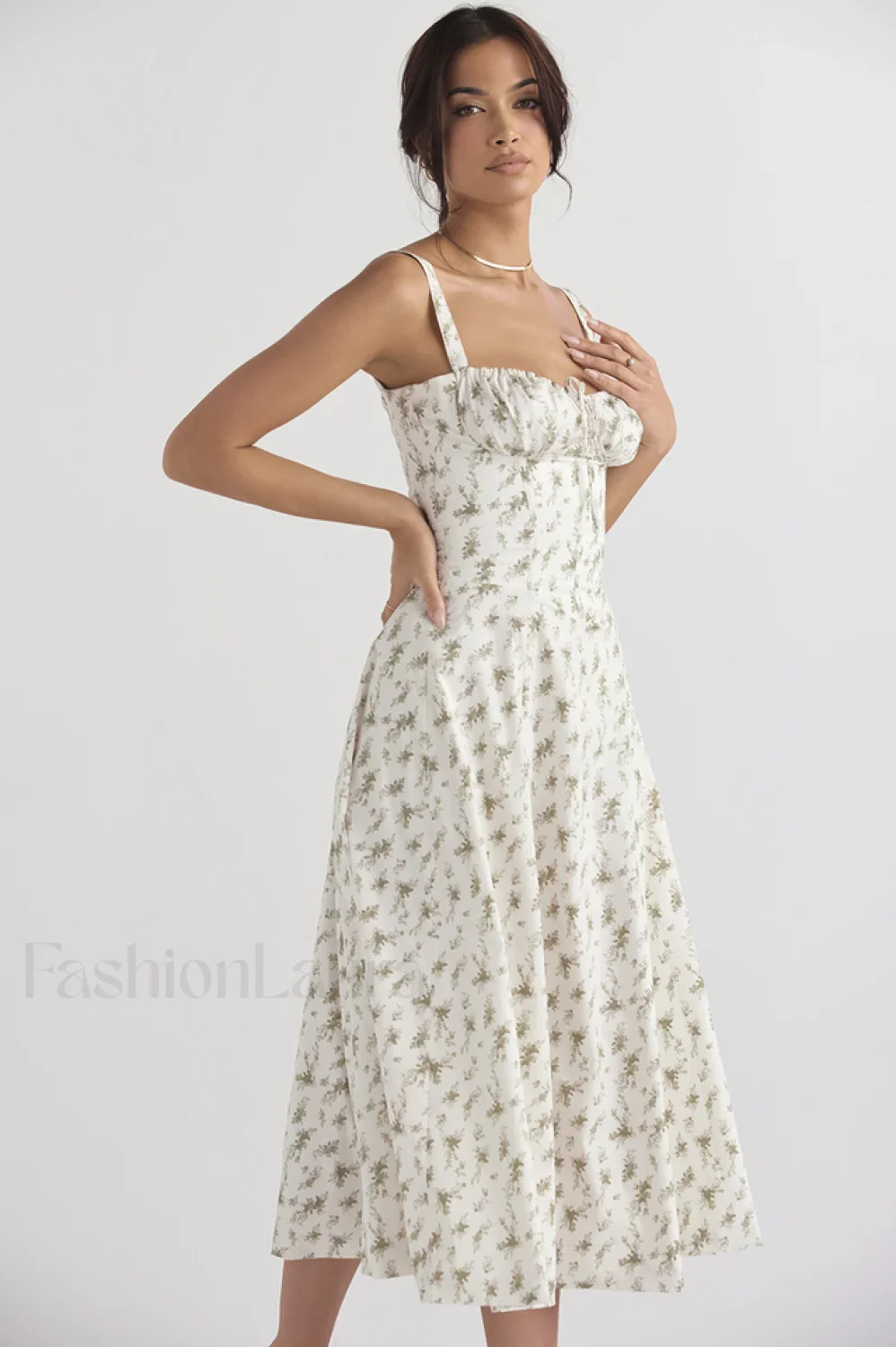 Floral Elegant Print Sundress - Image 24