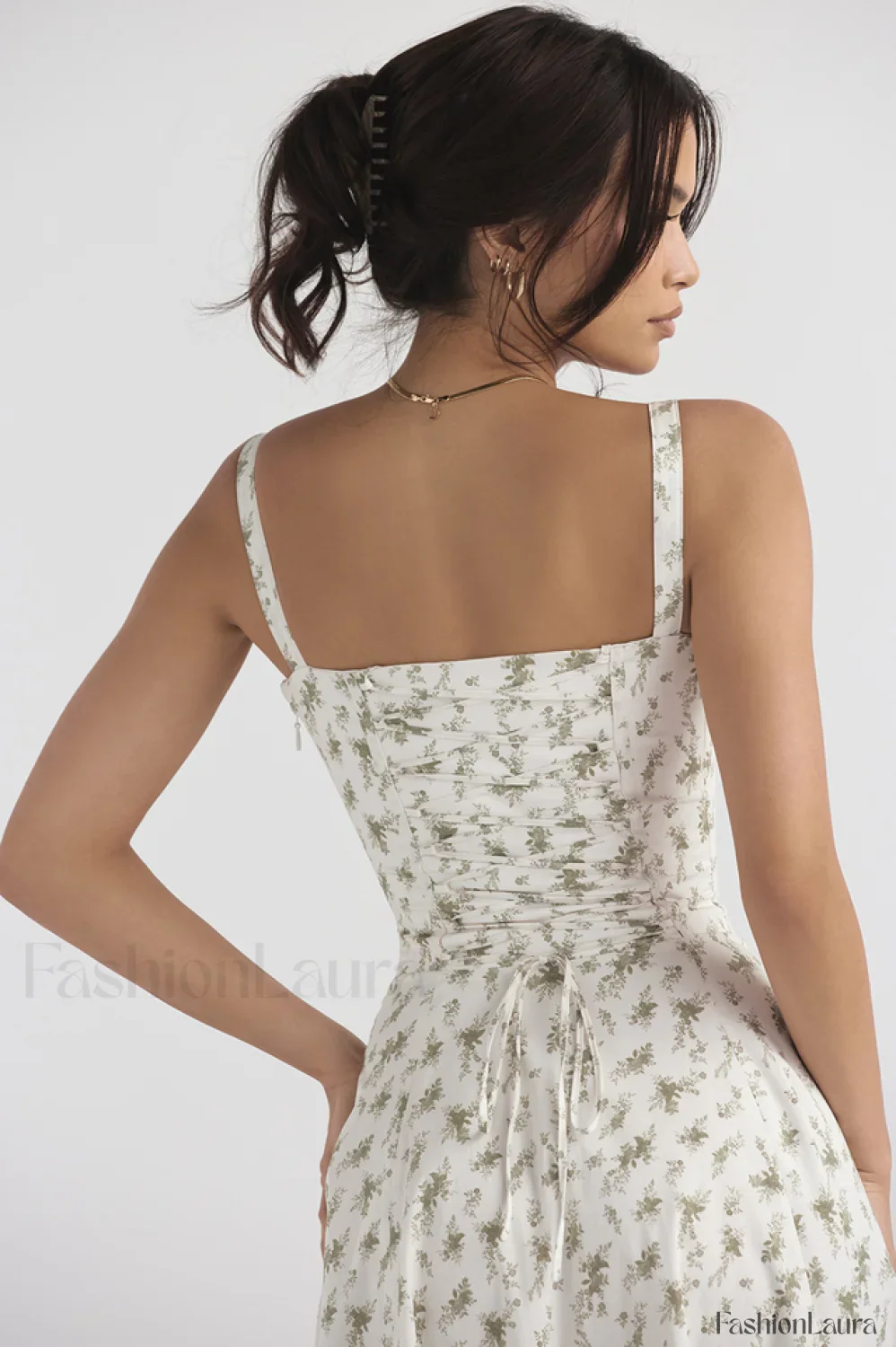 Floral Elegant Print Sundress - Image 33
