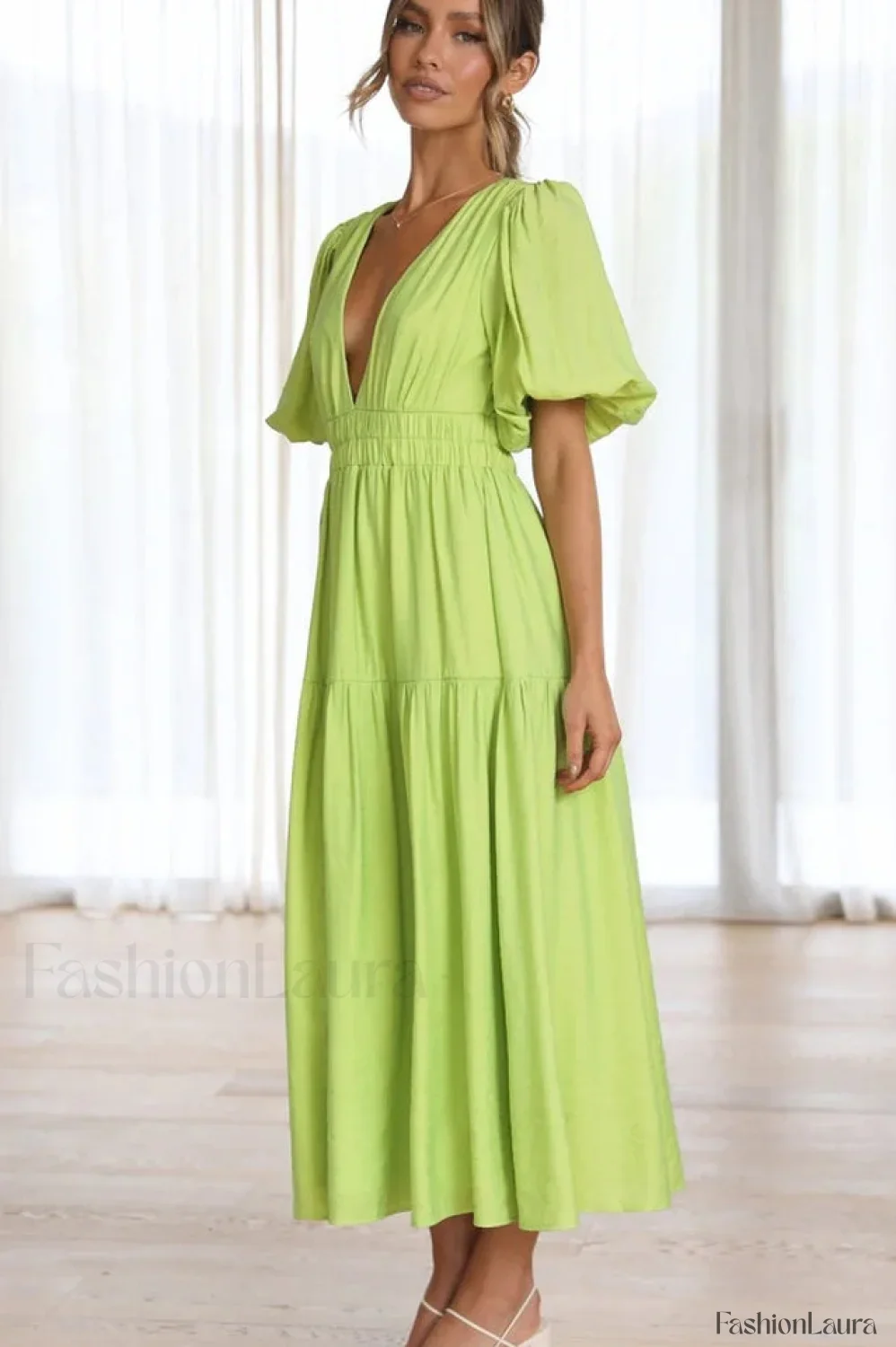 Erin Elegant Midi Dress - Image 101