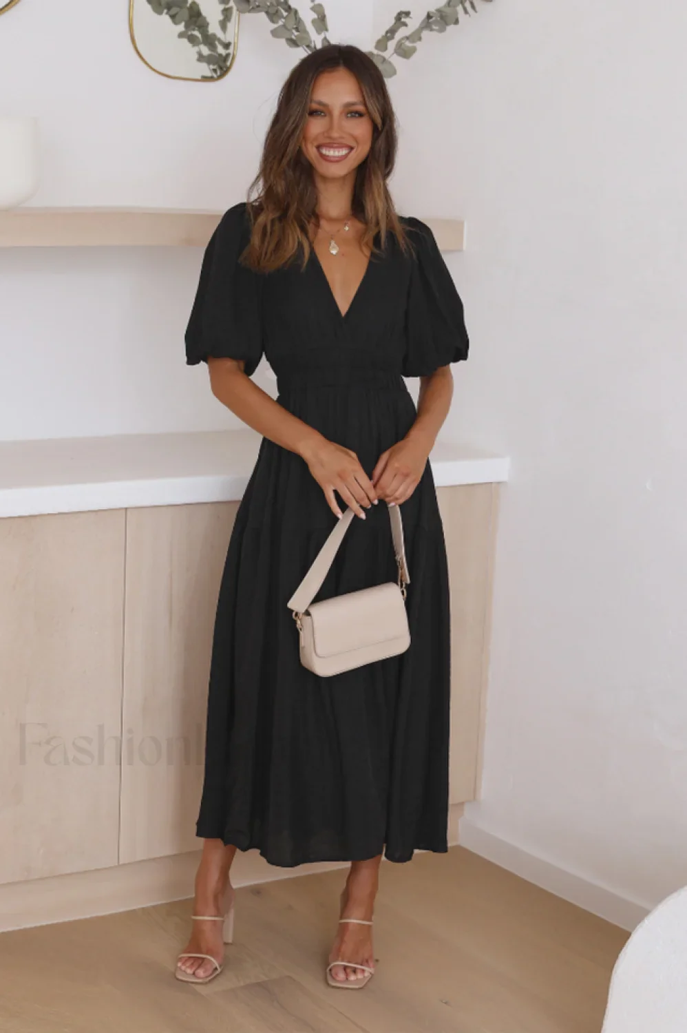 Erin Elegant Midi Dress - Image 16