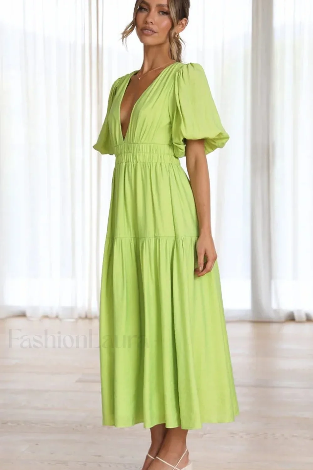 Erin Elegant Midi Dress - Image 24