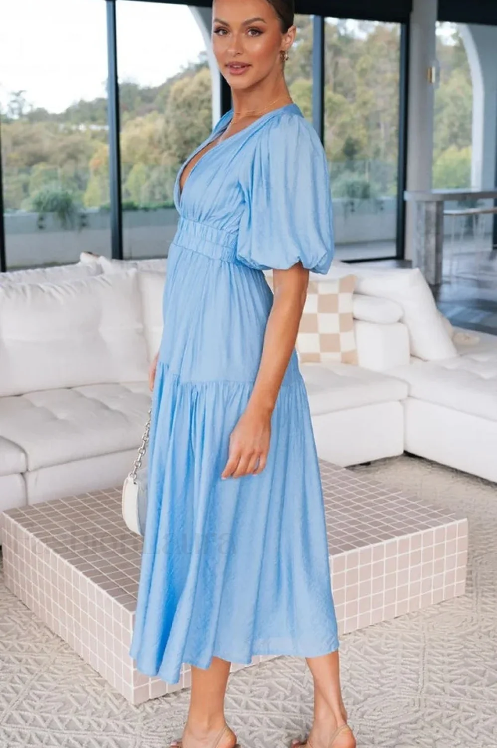 Erin Elegant Midi Dress - Image 33