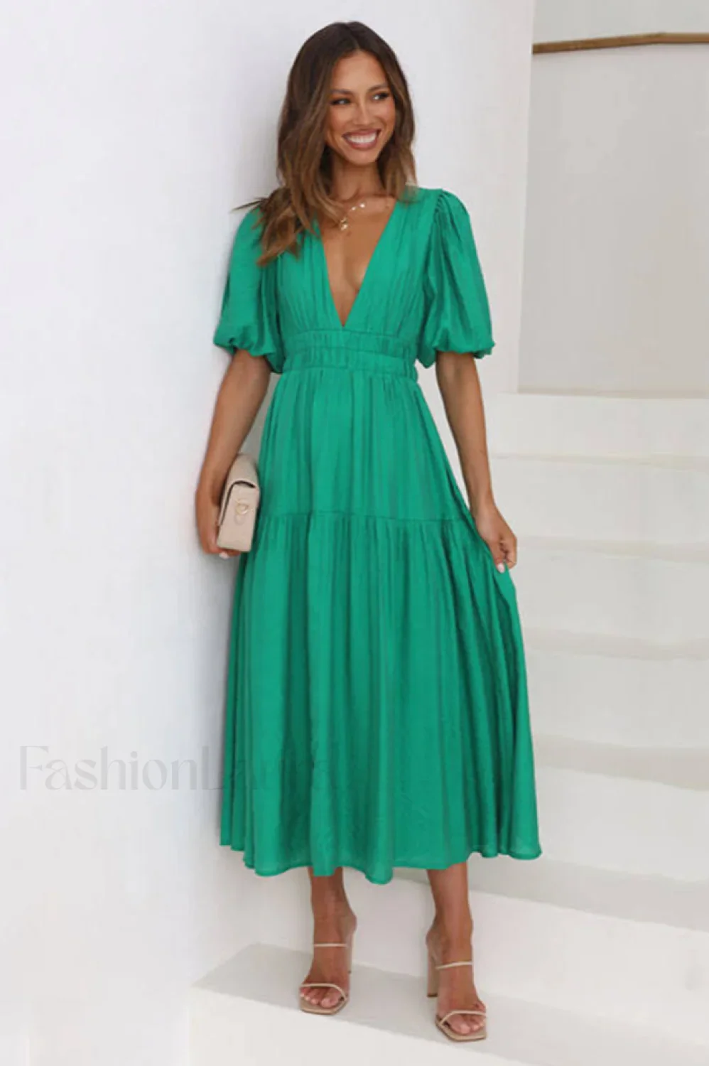 Erin Elegant Midi Dress - Image 51