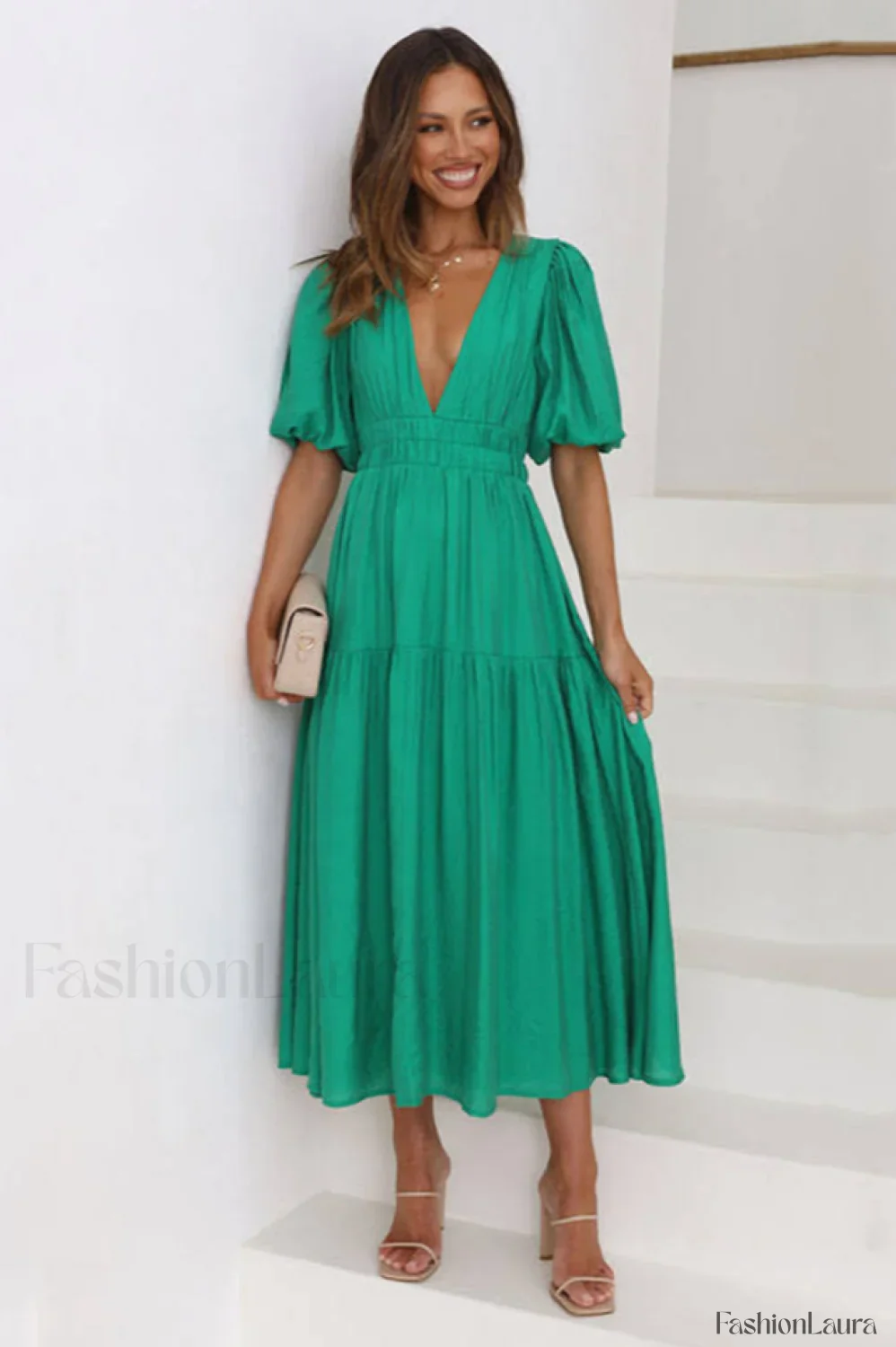 Erin Elegant Midi Dress - Image 85