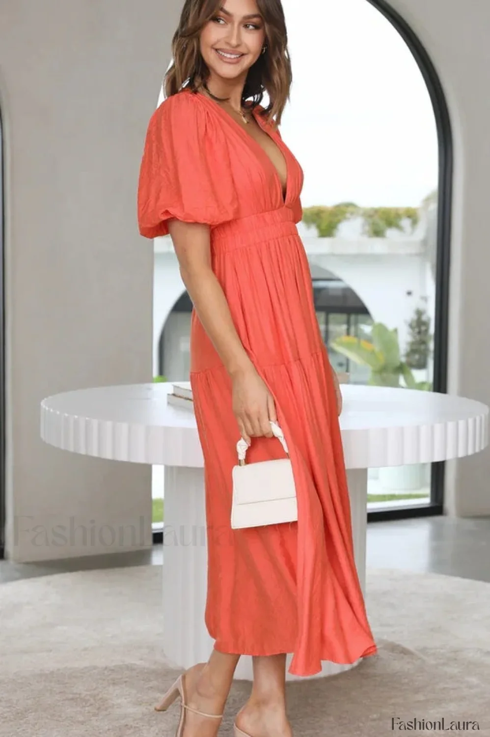 Erin Elegant Midi Dress - Image 90