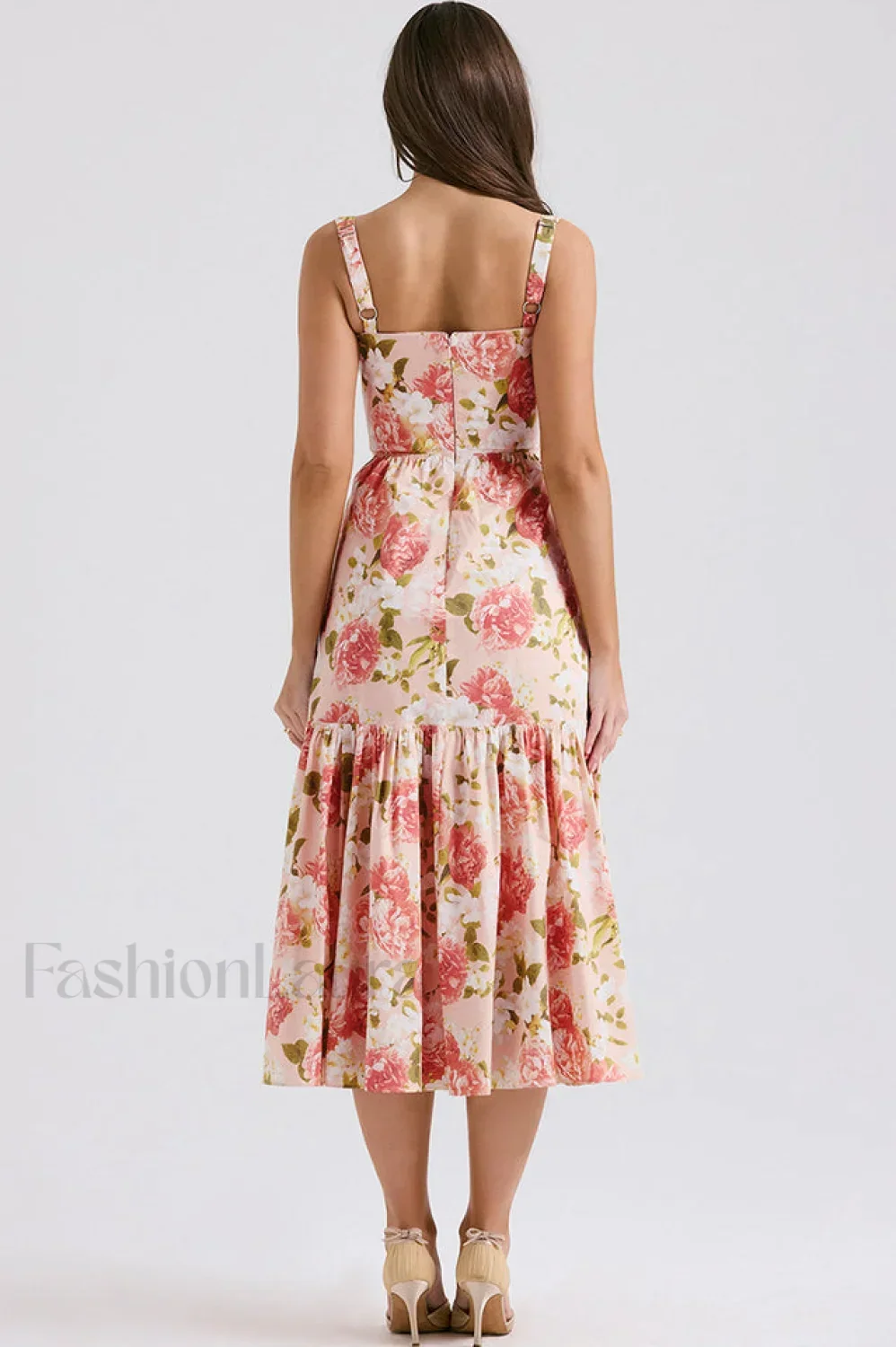 Elia Floral Stylish Midi Sundress - Image 5
