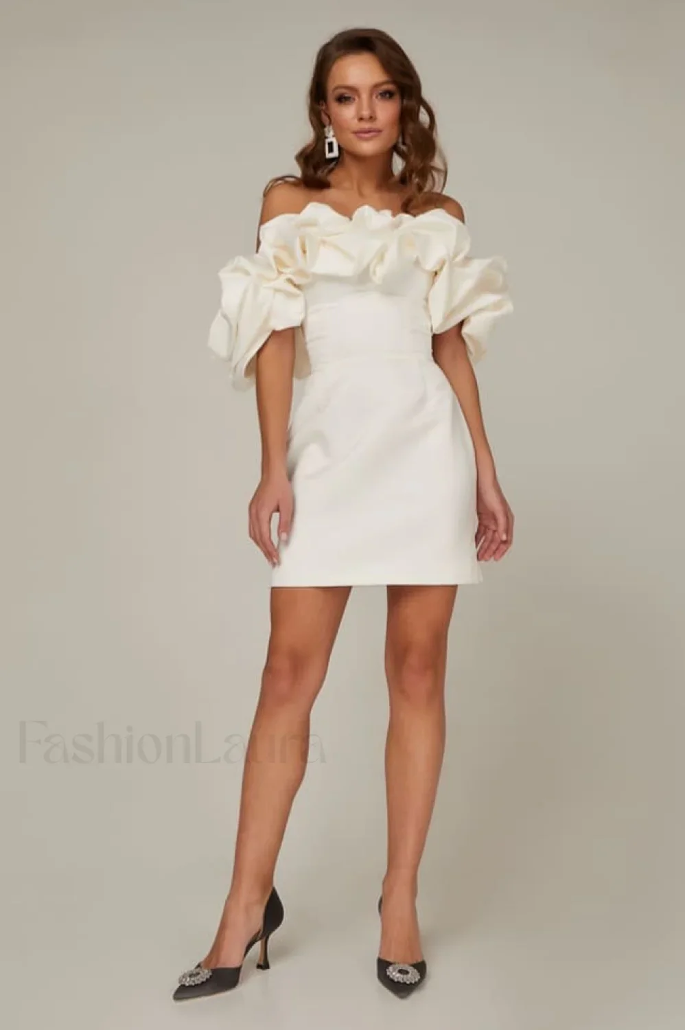 Elastic Mystic Stylish Satin Dress - Image 2