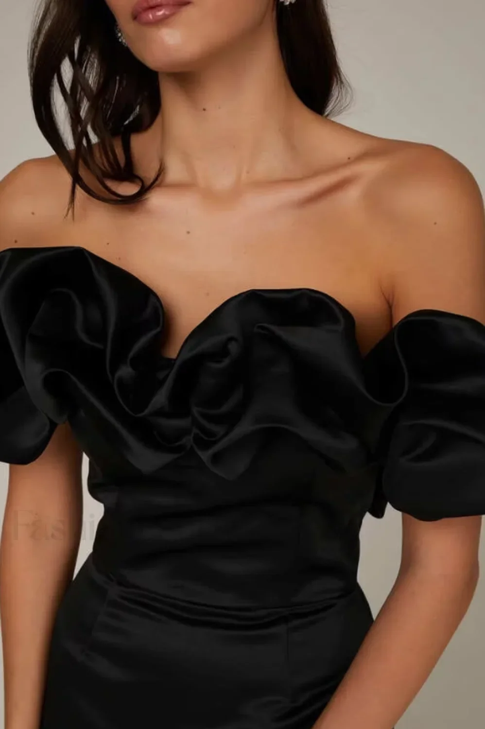 Elastic Mystic Stylish Satin Dress - Image 8