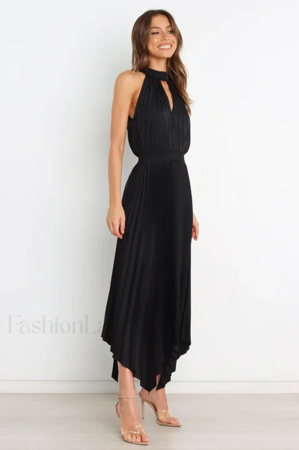 Dominique Elegant Midi Dress - Image 21