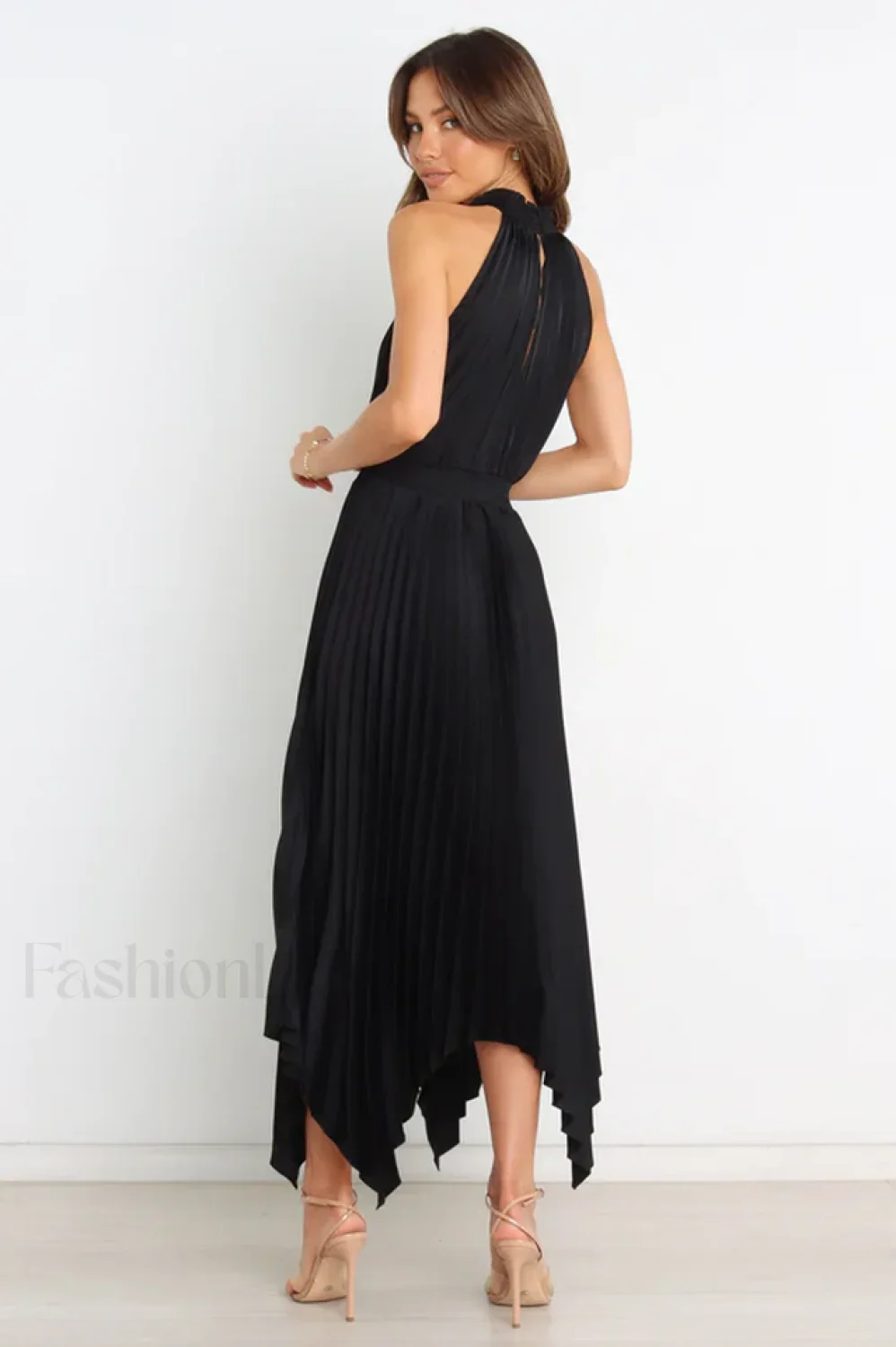 Dominique Elegant Midi Dress - Image 30