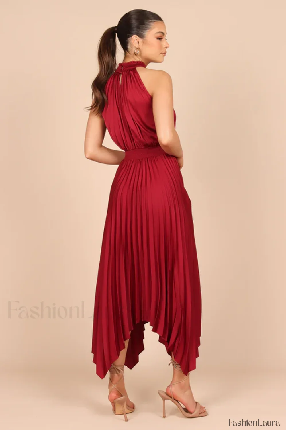 Dominique Elegant Midi Dress - Image 61