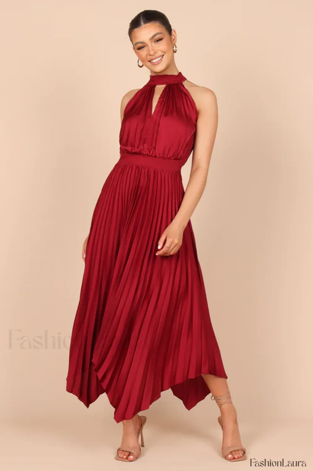 Dominique Elegant Midi Dress - Image 64