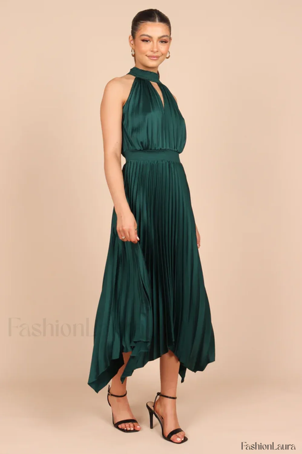 Dominique Elegant Midi Dress - Image 71