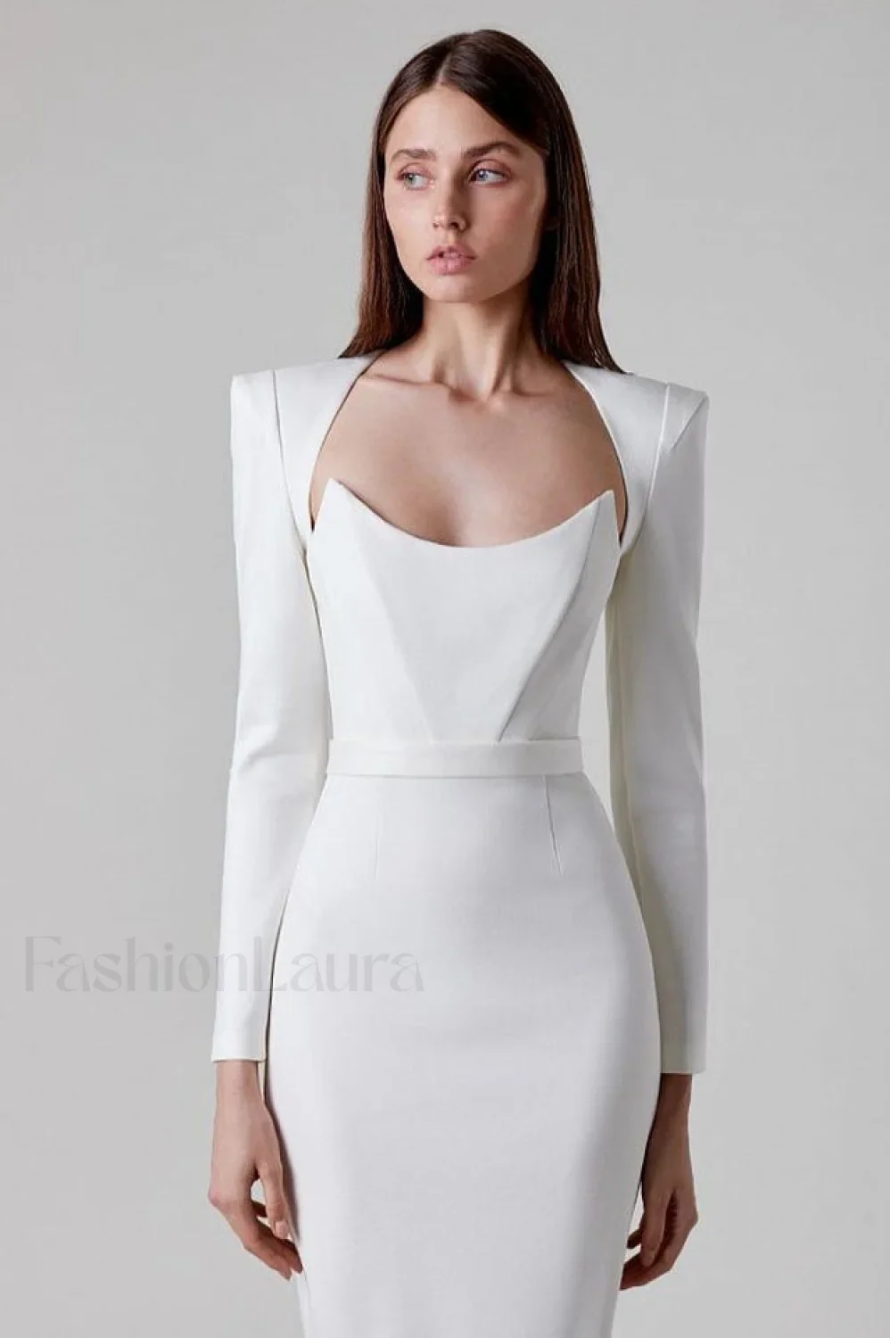 Delilah Bandage Stylish Midi Dress - Image 3