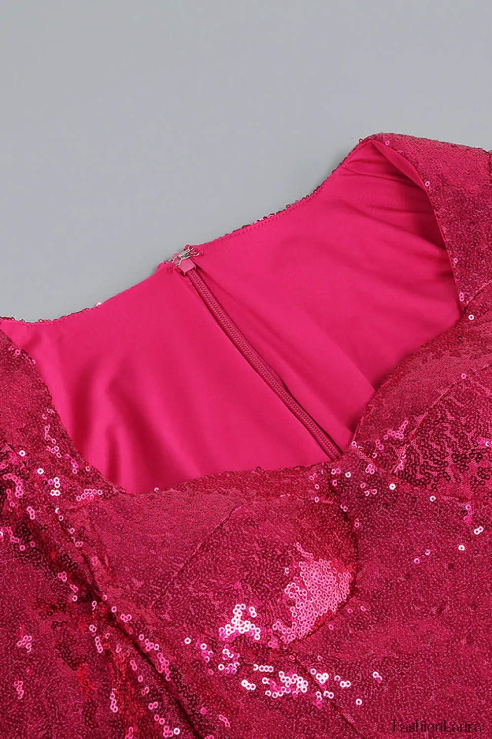 Daria Sequin Stylish Feather Mini Dress - Image 59