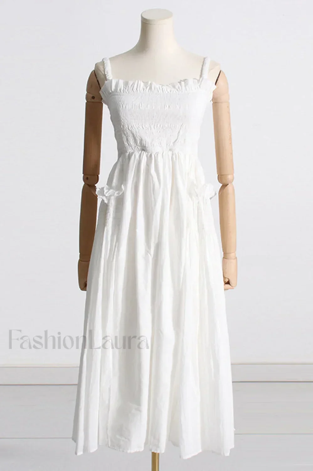 Cotton Larry Stylish Smock Dress - Image 4