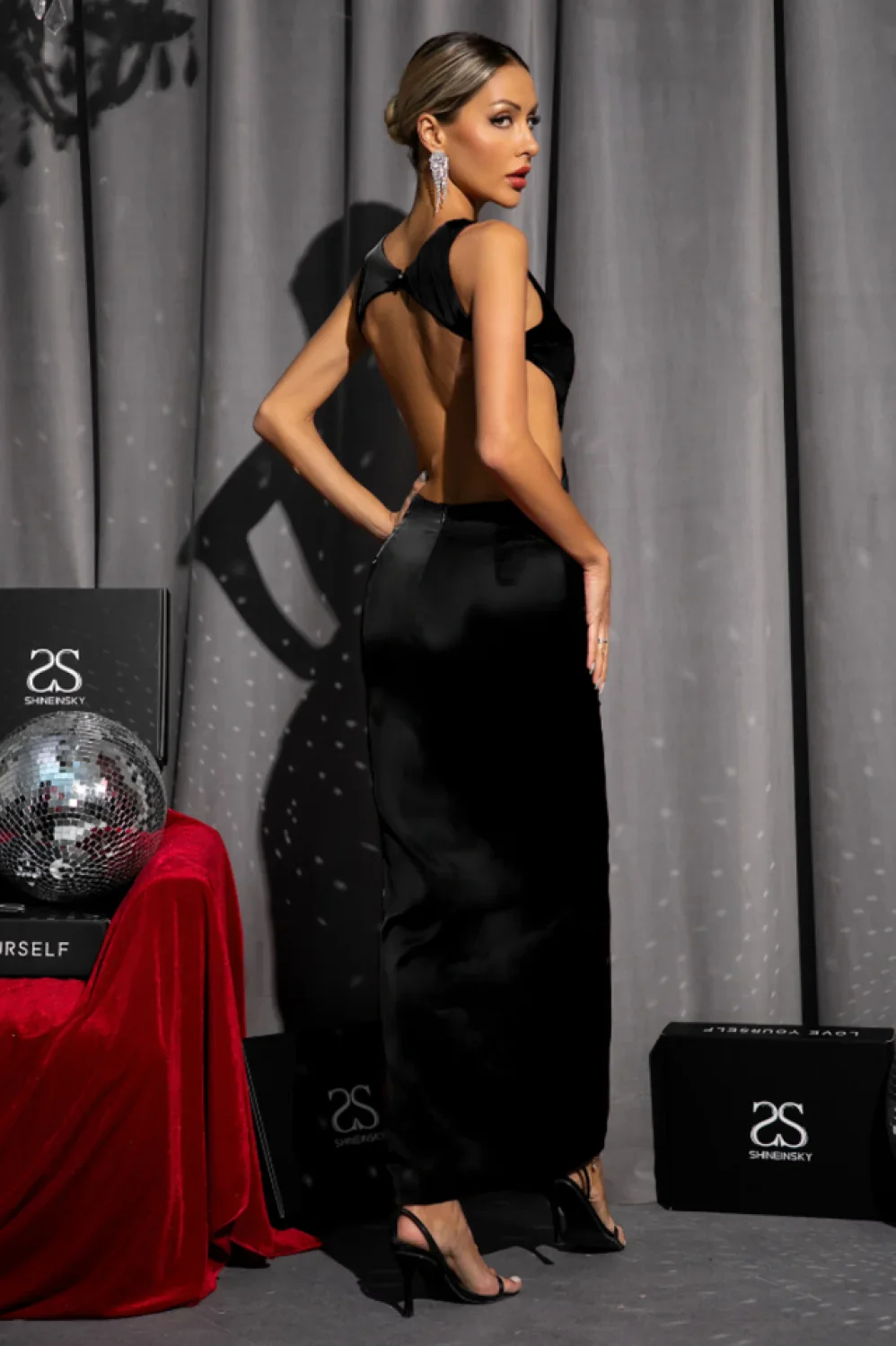 Yves Elegant Maxi Dress - Image 18