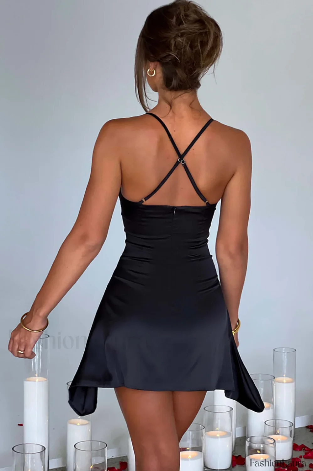 Clarise Elegant Mini Dress - Image 26