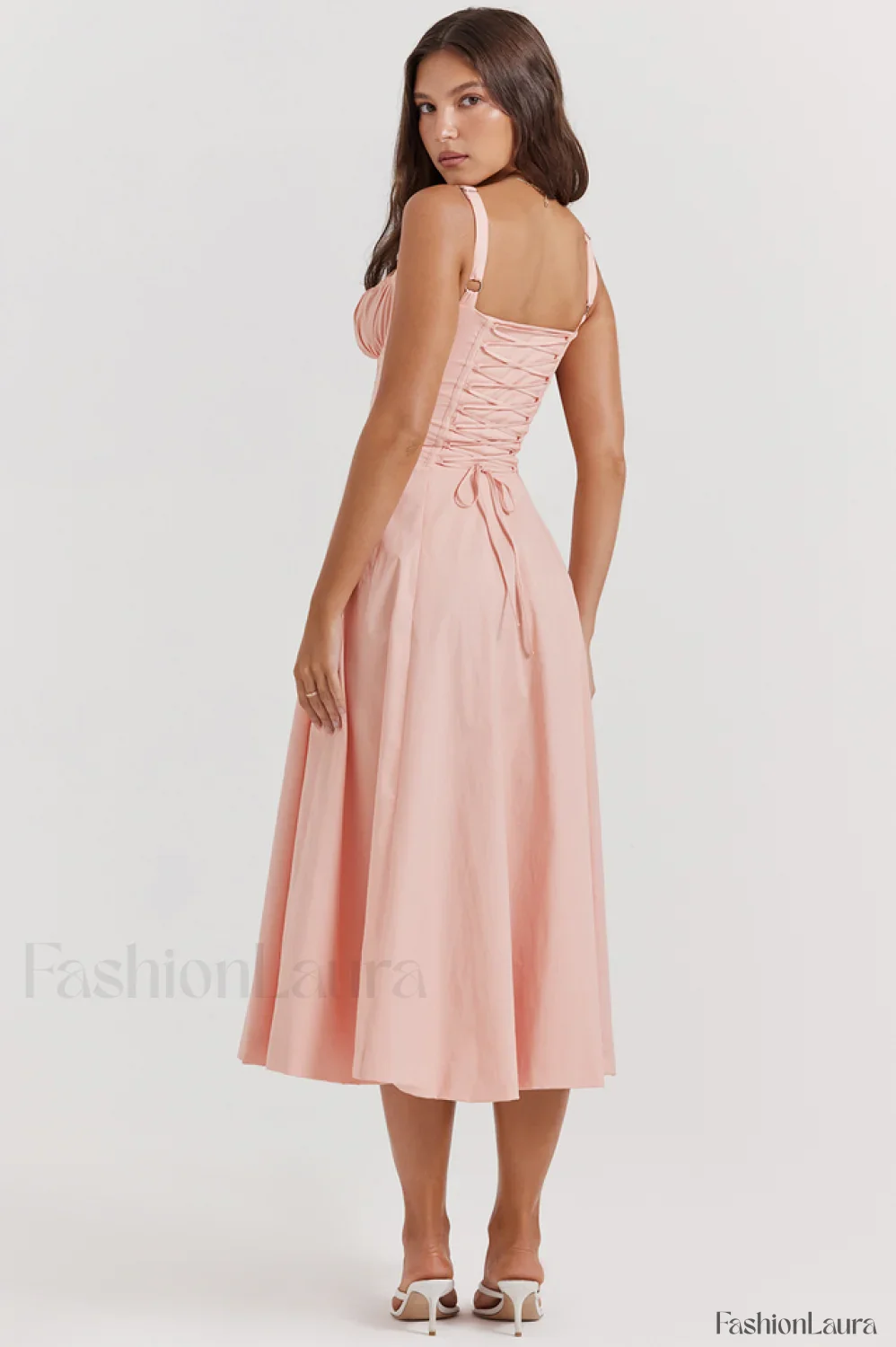 Carmen Pink Stylish Tunic Sundress - Image 35