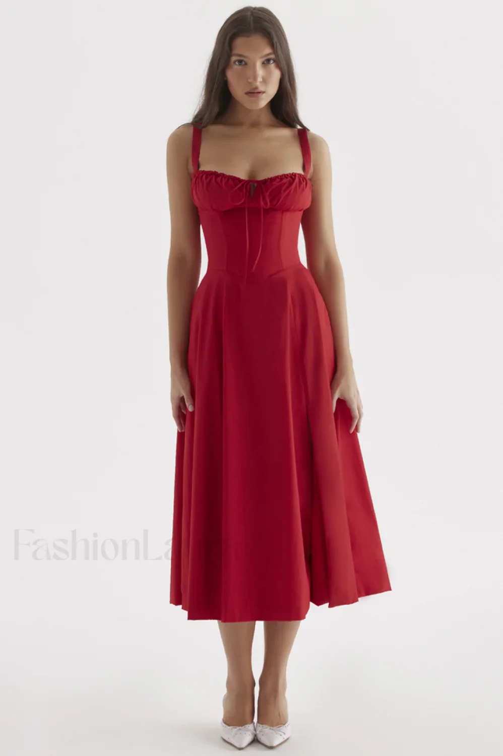 Carmen Elegant Bustier Sundress - Image 140