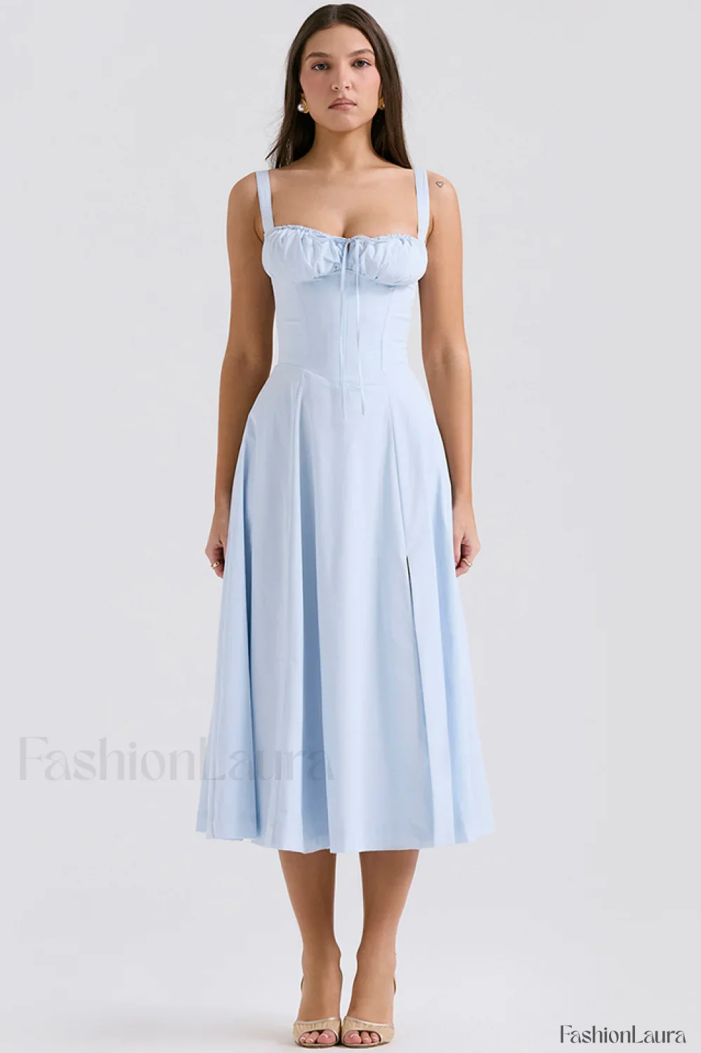 Carmen Elegant Bustier Sundress - Image 176