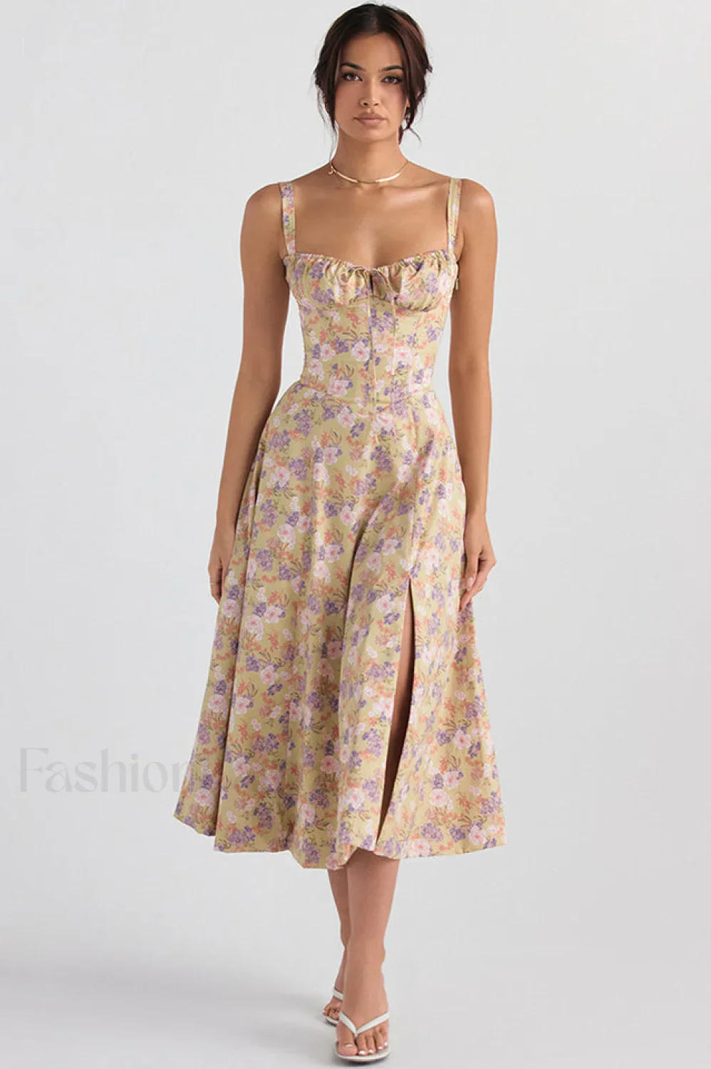 Carmen Elegant Bustier Sundress - Image 30