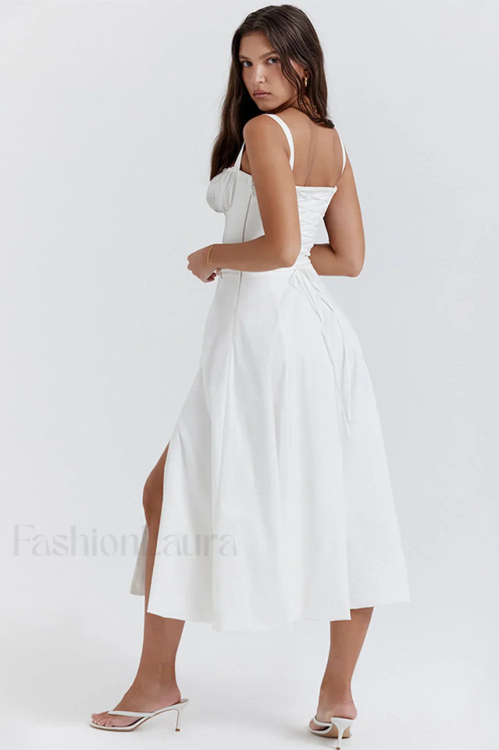 Carmen Elegant Bustier Sundress - Image 40