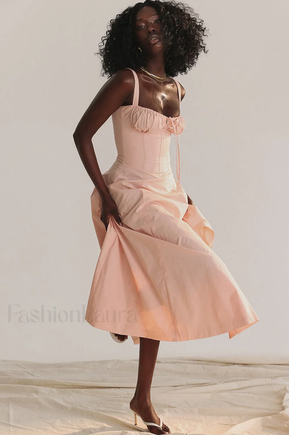 Carmen Elegant Bustier Sundress - Image 50