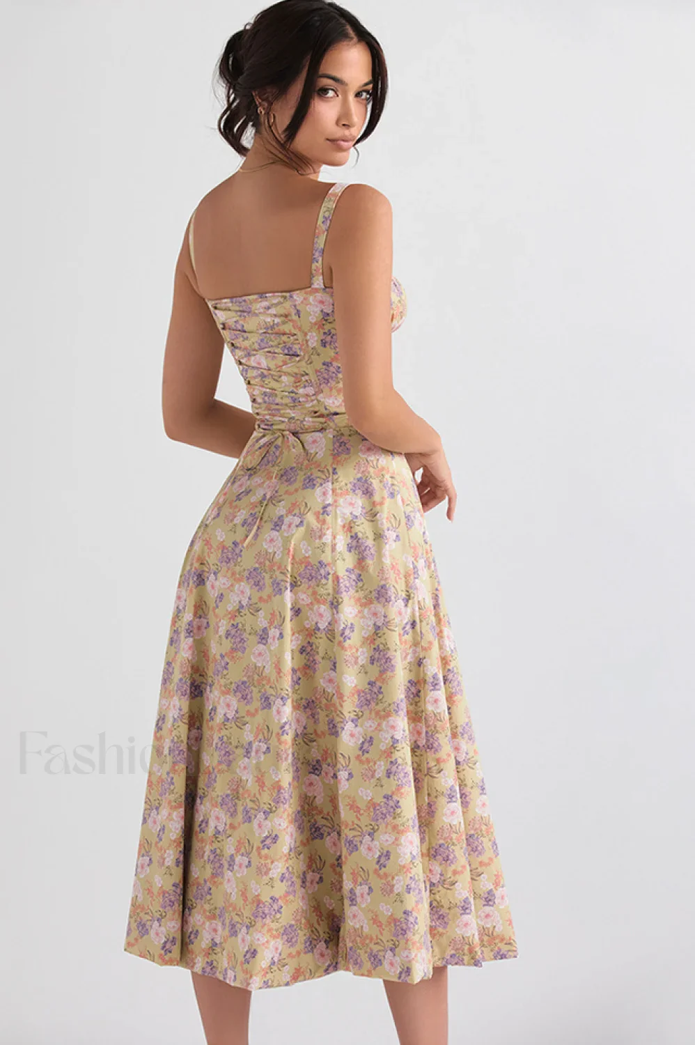 Carmen Elegant Bustier Sundress - Image 79