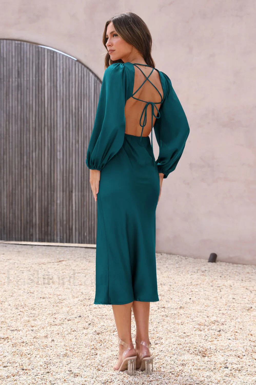 Wren Long Sleeve Charming Twist Maxi Dress - Image 32