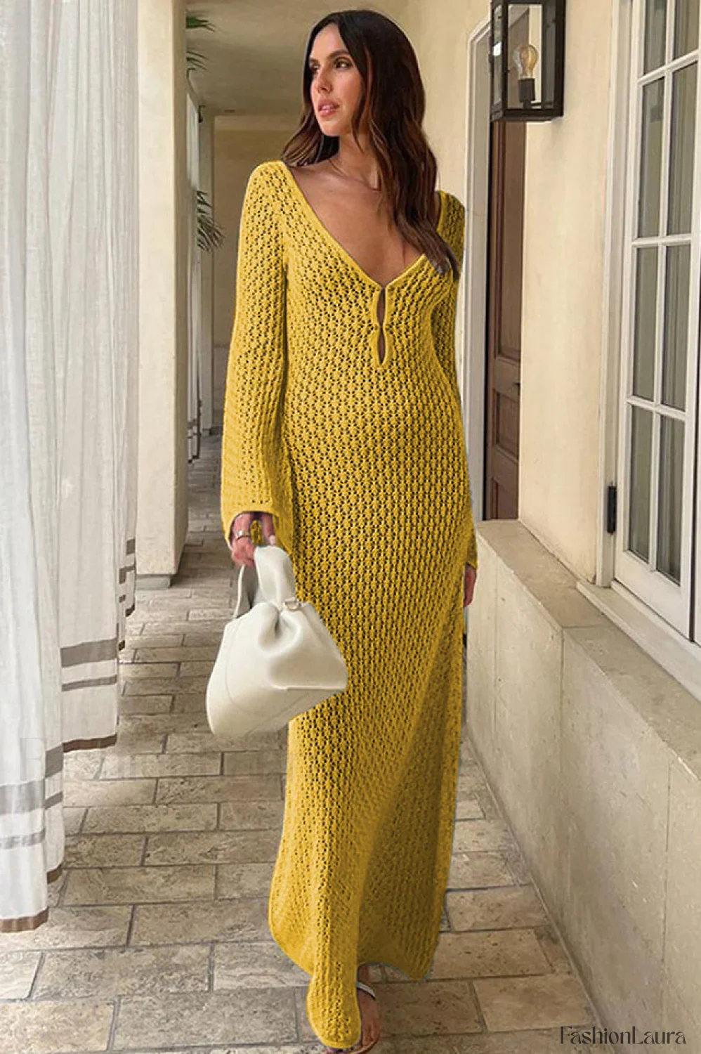 Caprice Elegant Maxi Dress - Image 30
