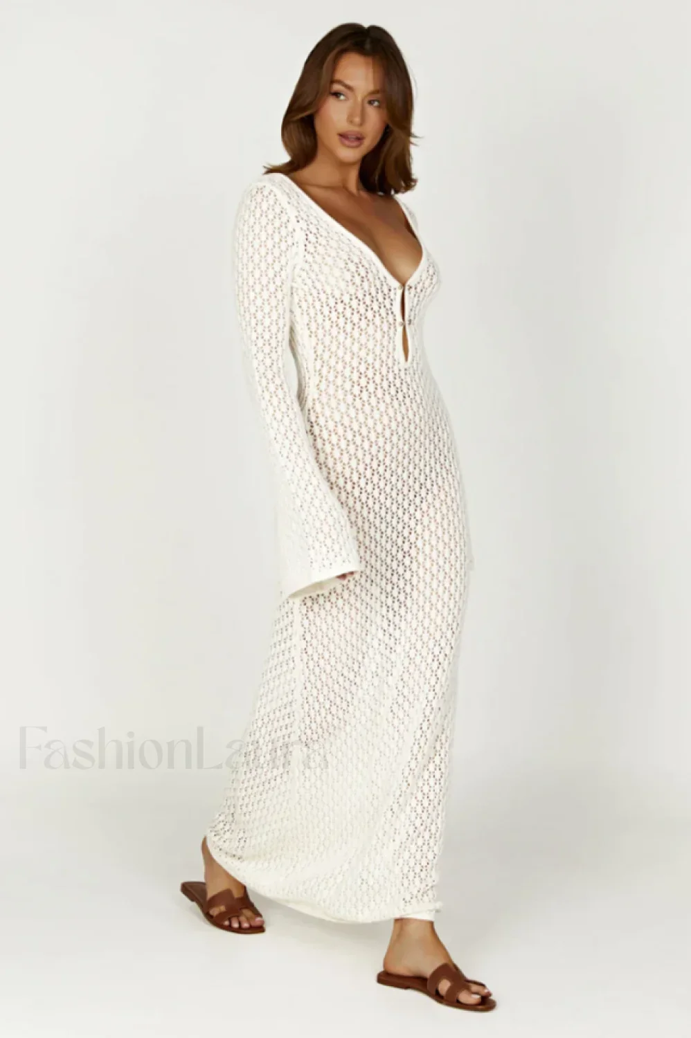 Caprice Elegant Maxi Dress - Image 4
