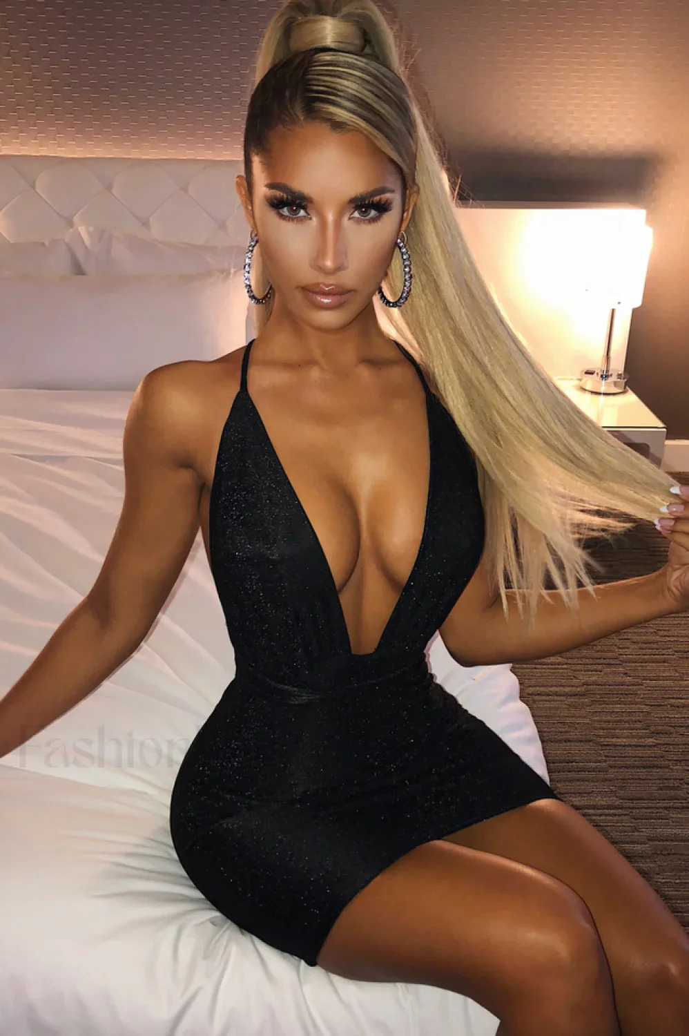 Capri Elegant Mini Dress - Image 9