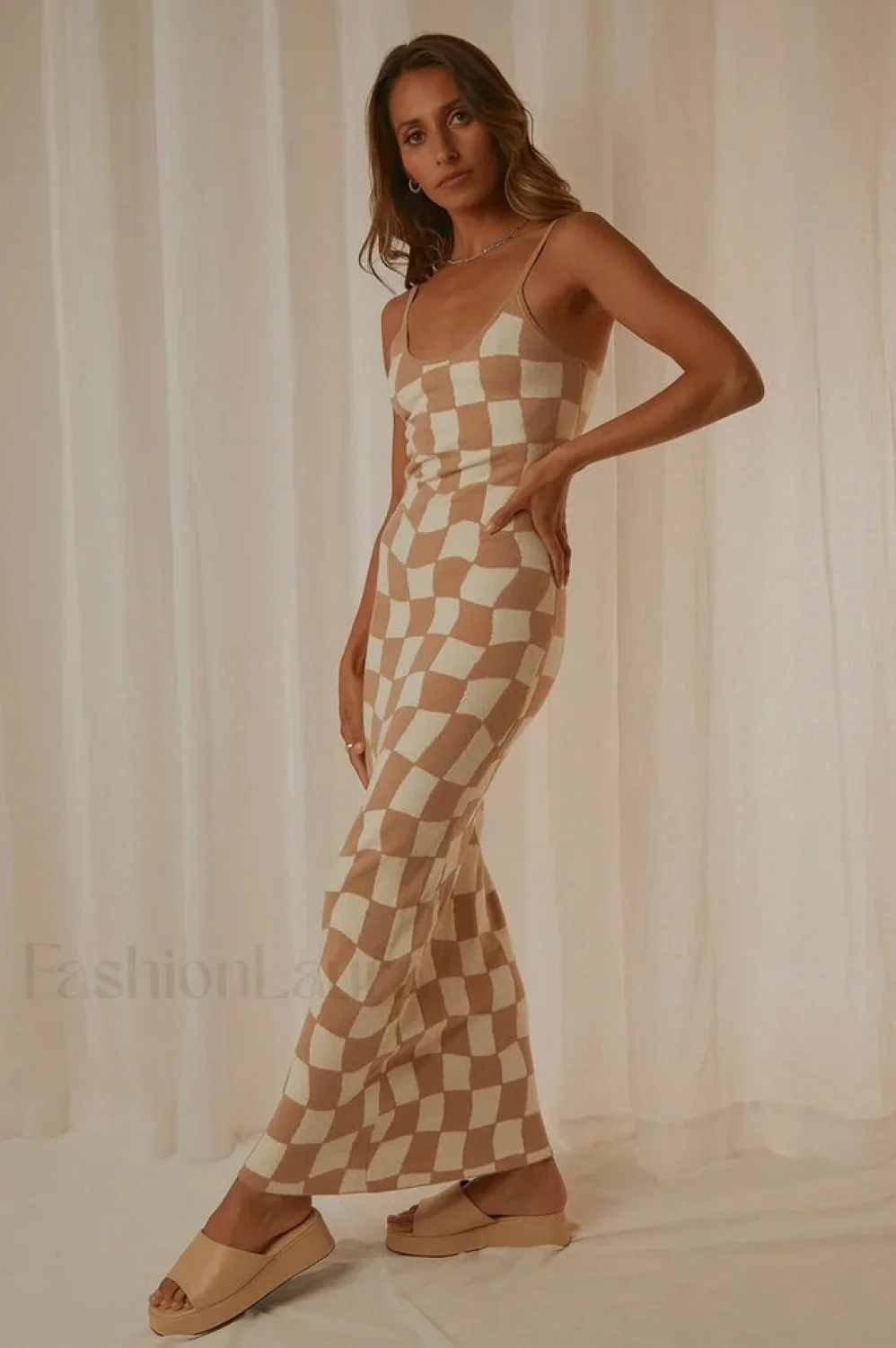 Cali Sweetheart Stylish Knit Maxi Dress - Image 21